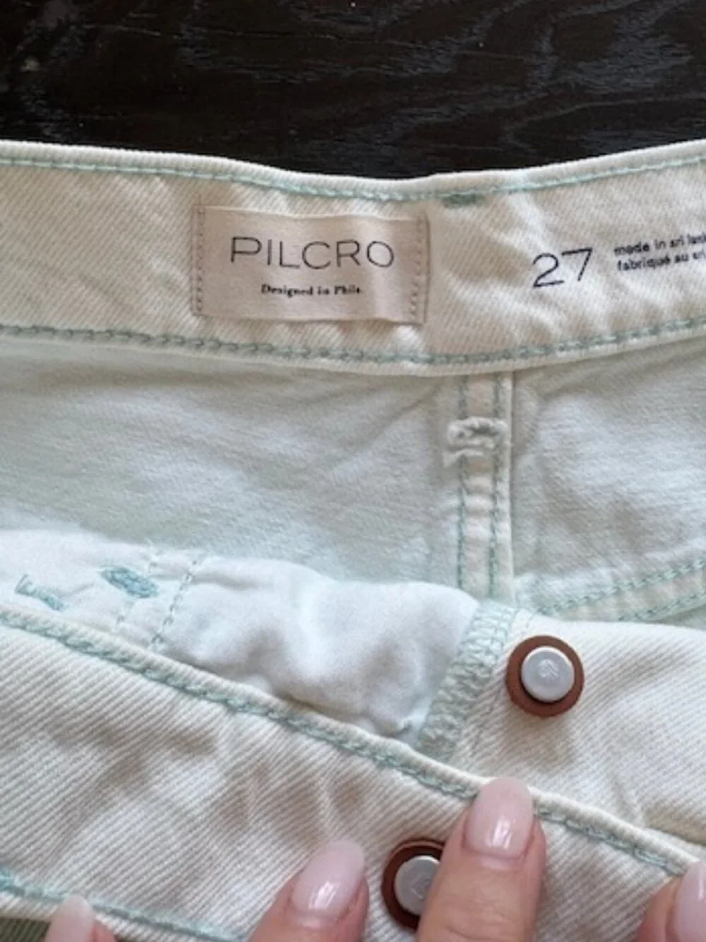 Anthropologie Pilcro jean shorts size 27 NWT - Picture 3 of 3